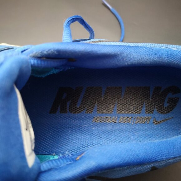 Nike Running Air Max Men's Size 12 Blue Neutral Ride / Soft Sneakers - Picture 7 of 9